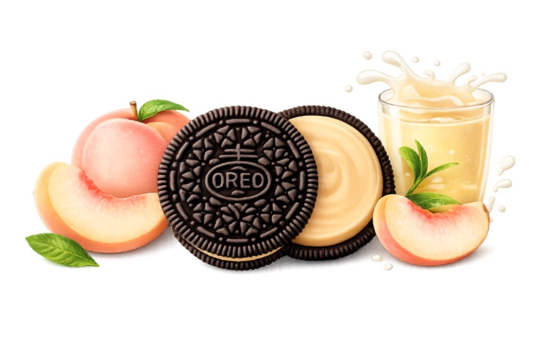 Oreo White Peach Japan