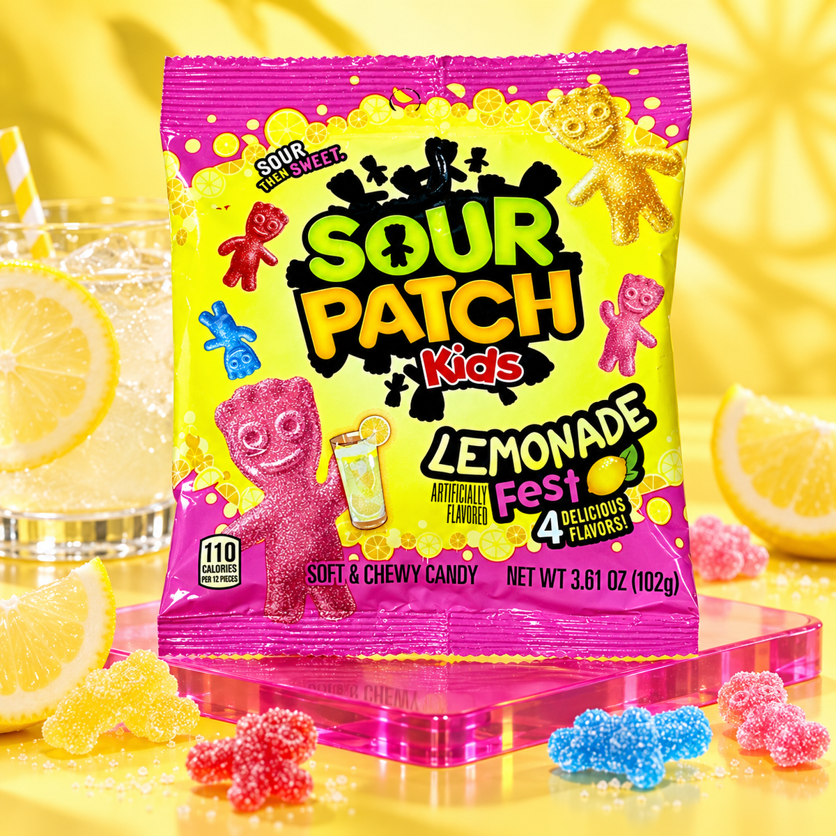 Sour Patch Kids Lemonade 102 g