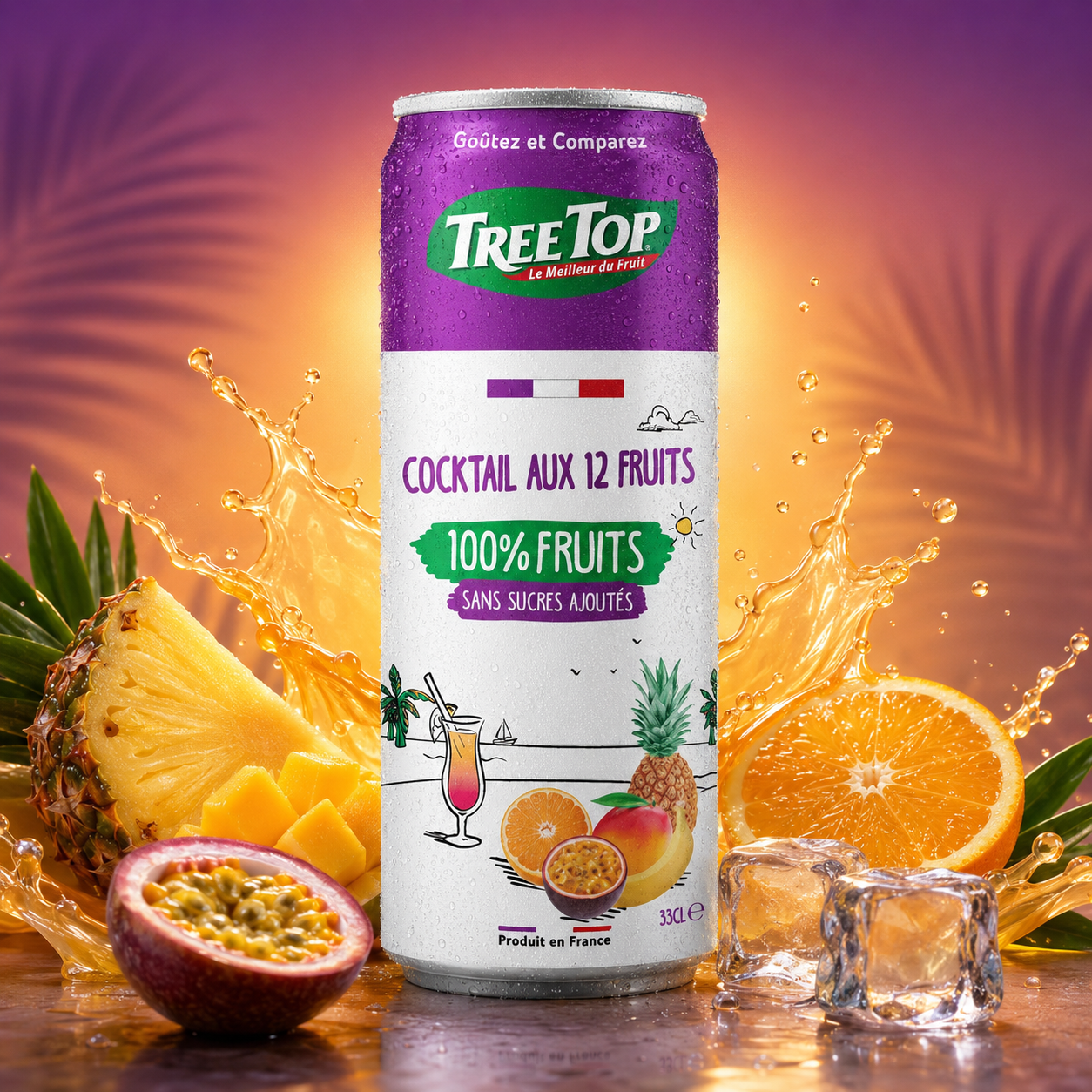 Tree Top Cocktail 100% Fruits