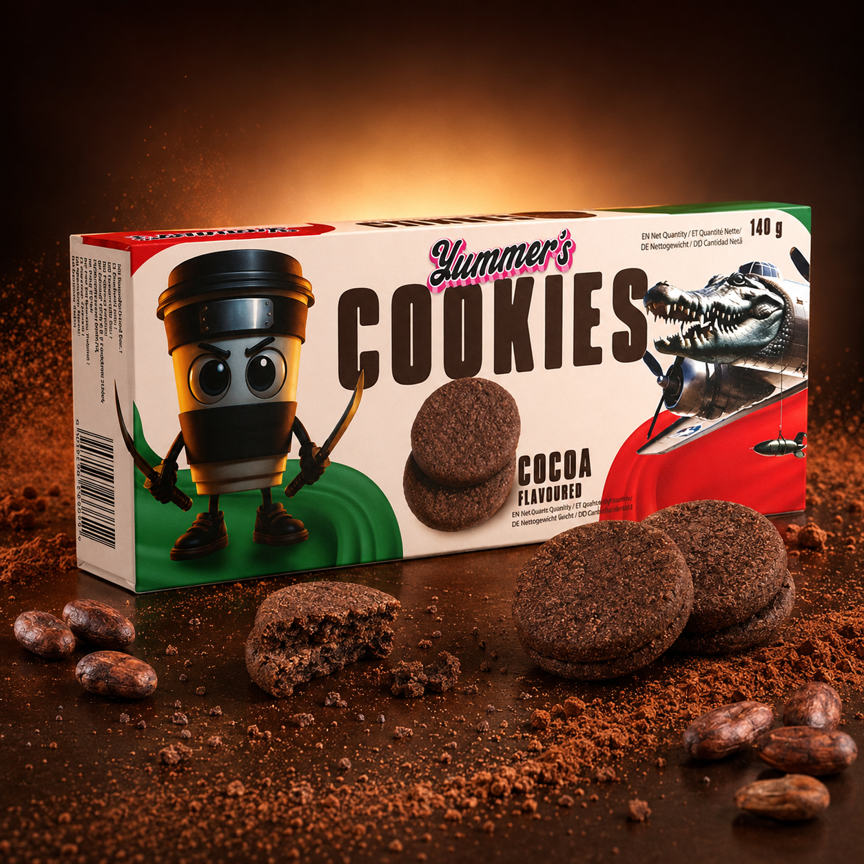 Yummers Brainrot cocoa 140g