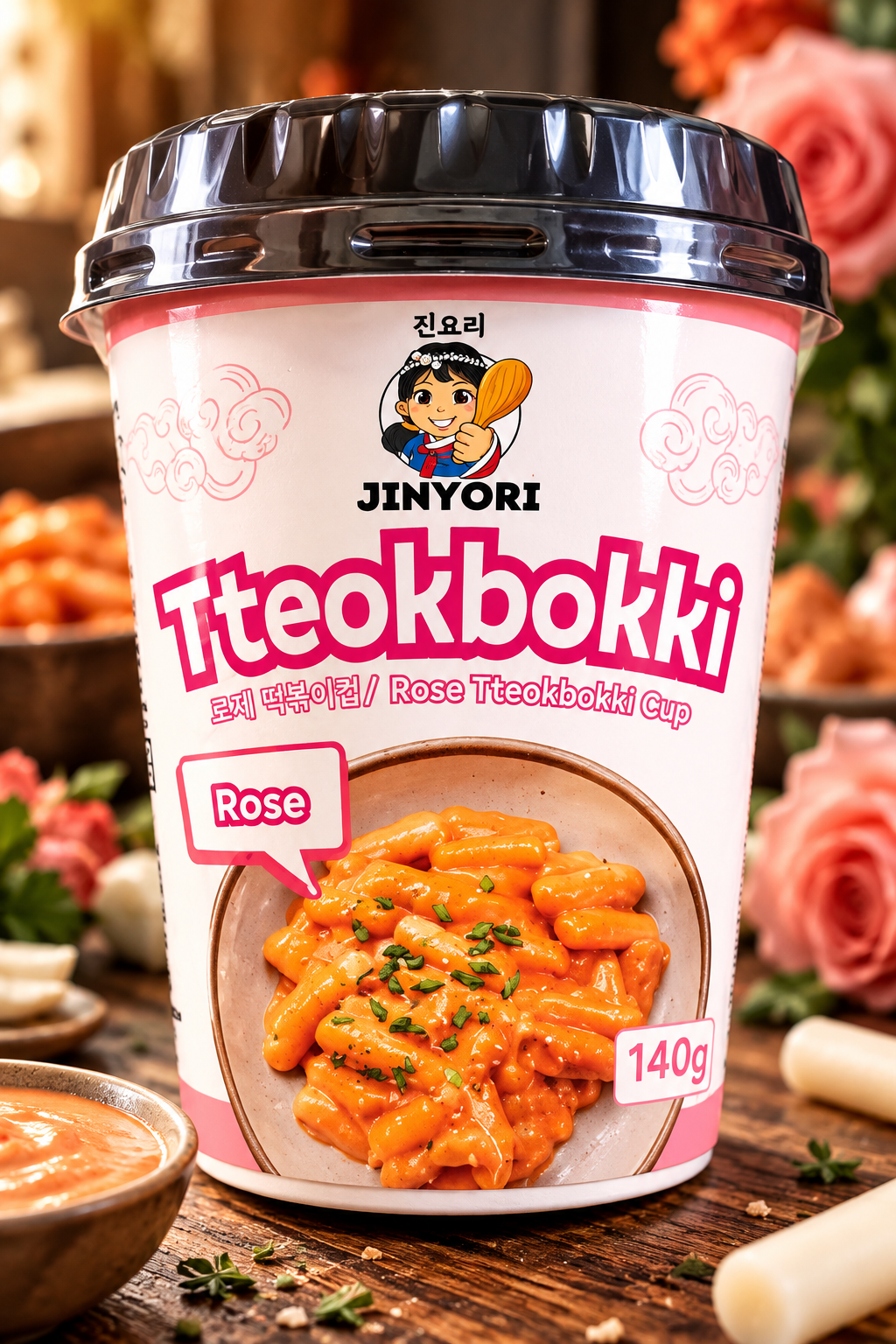 Jinyori Rosé Tteokbokki – 140 g