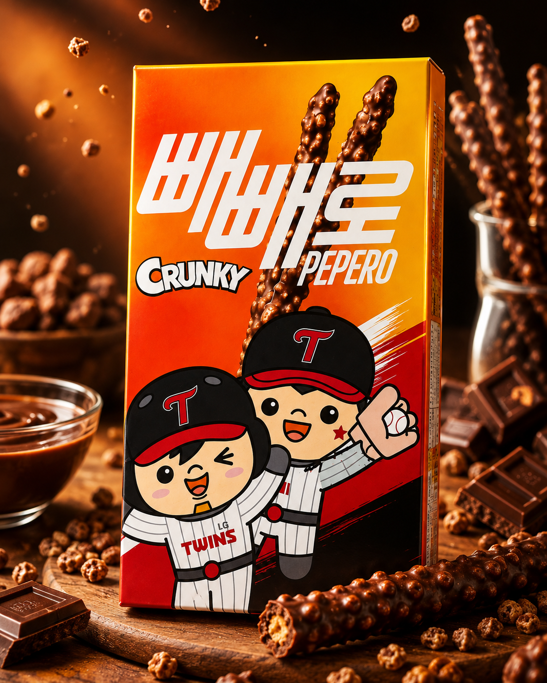 Pepero x Crunky