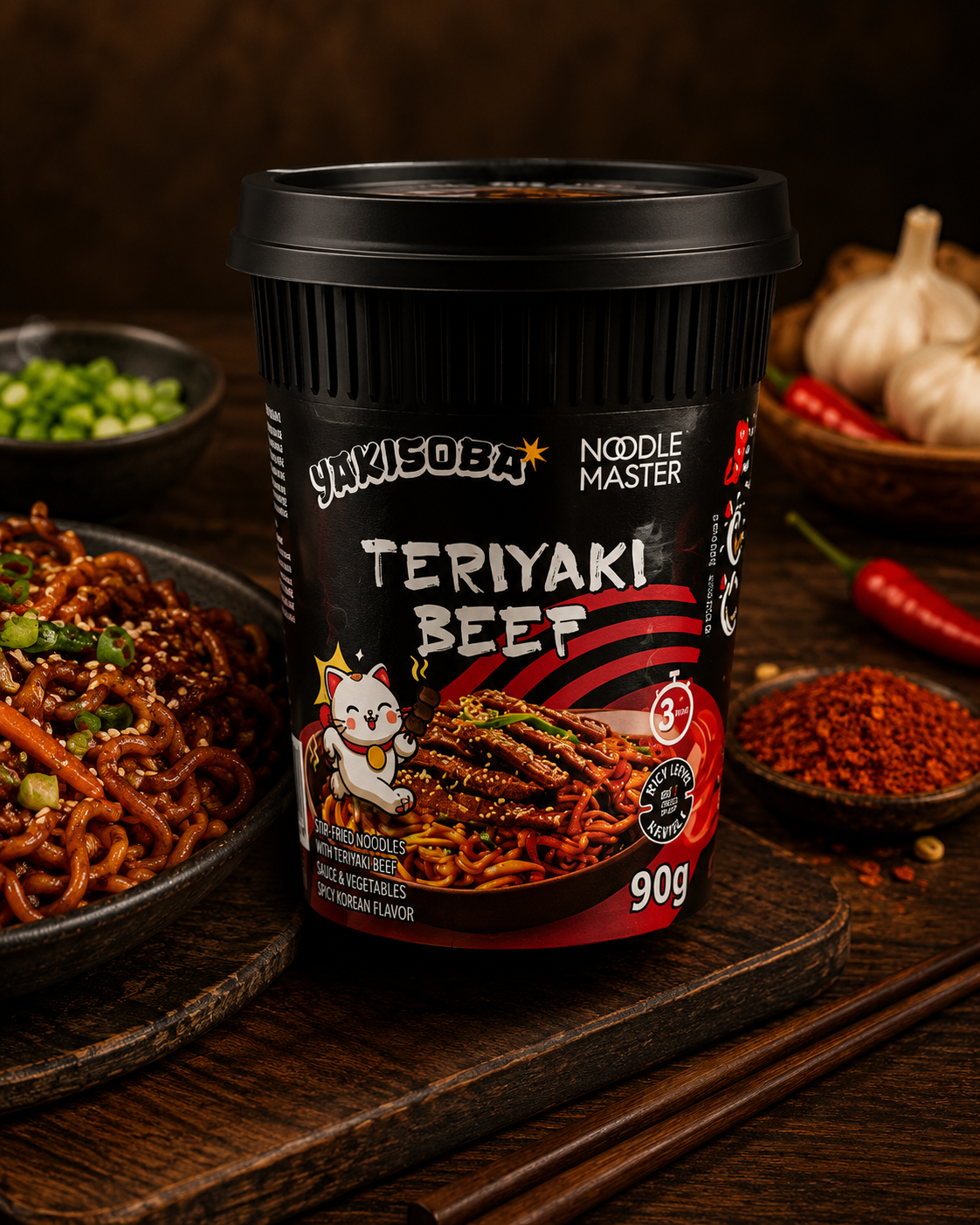 Yakisoba Teriyaki Beef