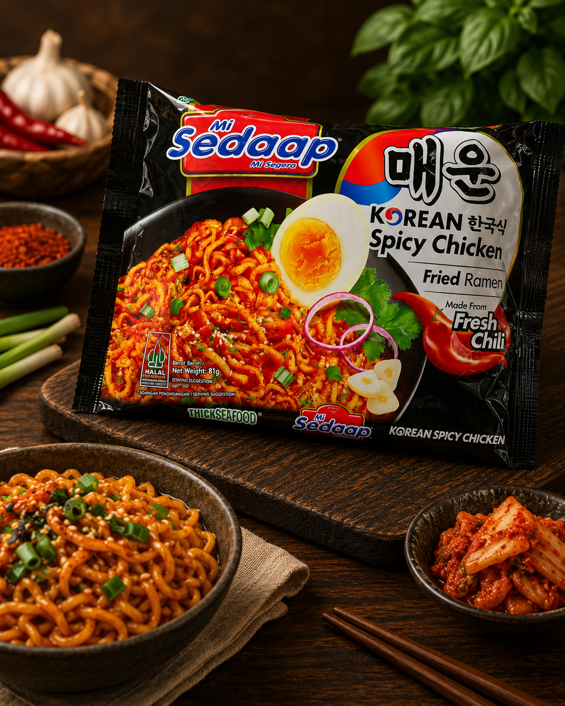 Mi Sedaap Korean Spicy Chicken