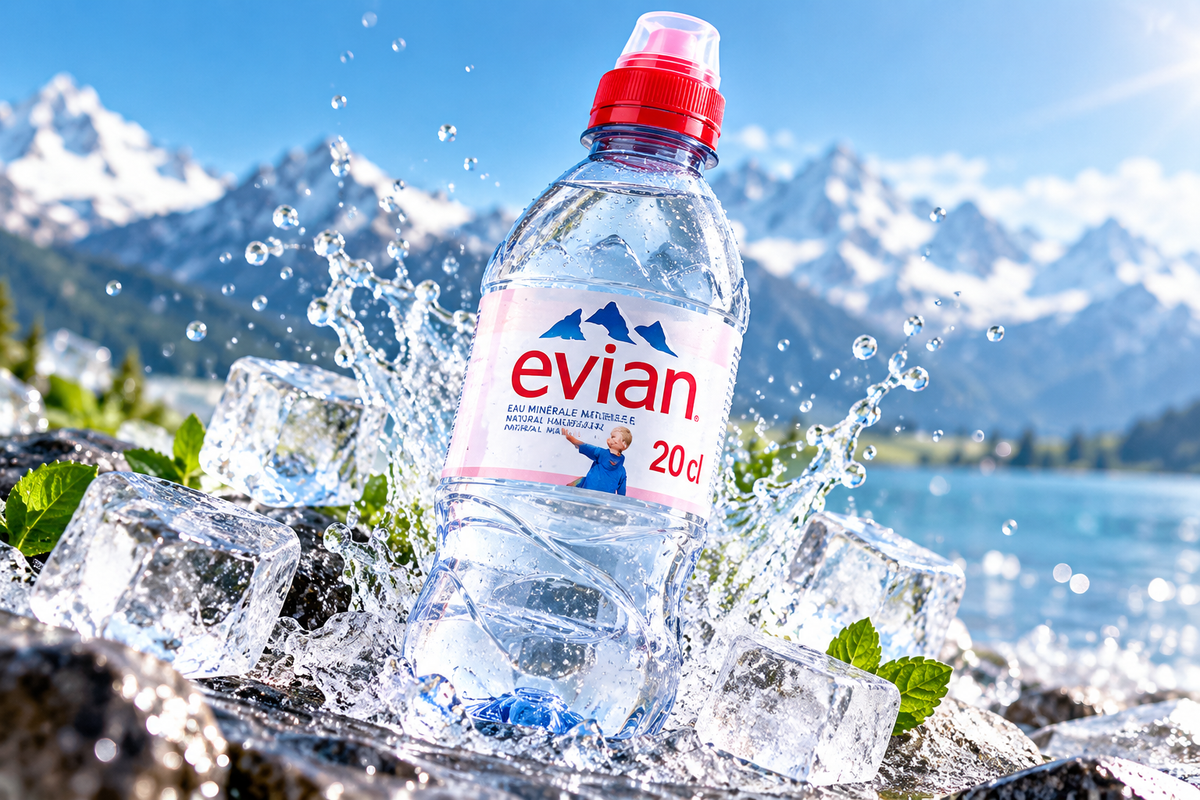 Wasser Evian 75cl