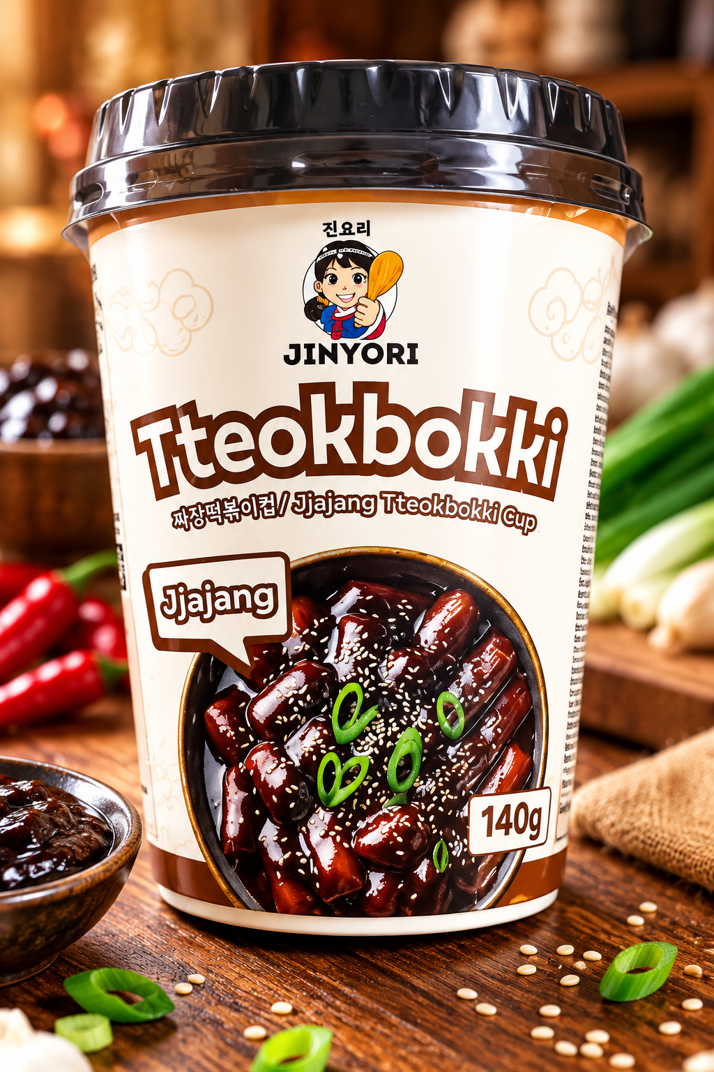 Jinyori Jjajang Tteokbokki – 140 g