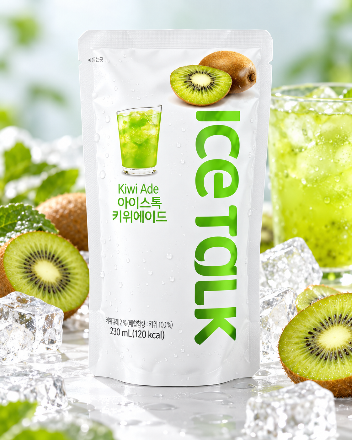 Ice Talk Kiwi Ade (pouch) 230ml