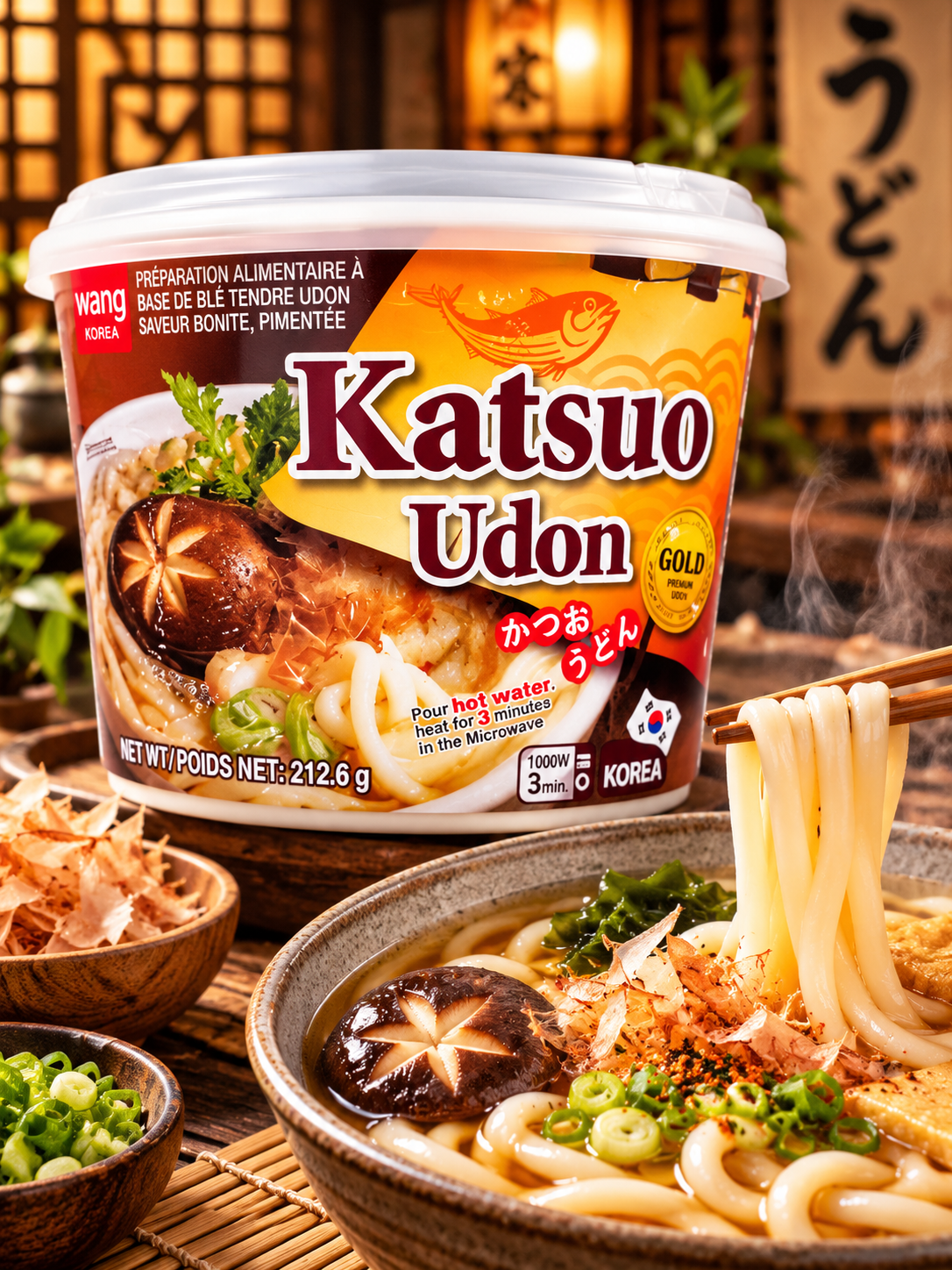 Spicy Katsuo Udon Noodles – 212,6 g