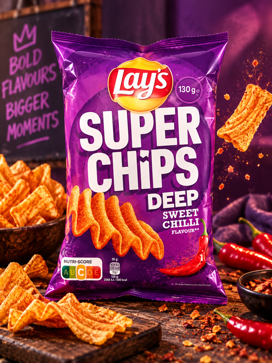 Lays SUPER CHIPS