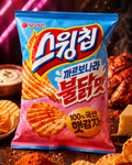 Buldak Carbonara Chips Korea